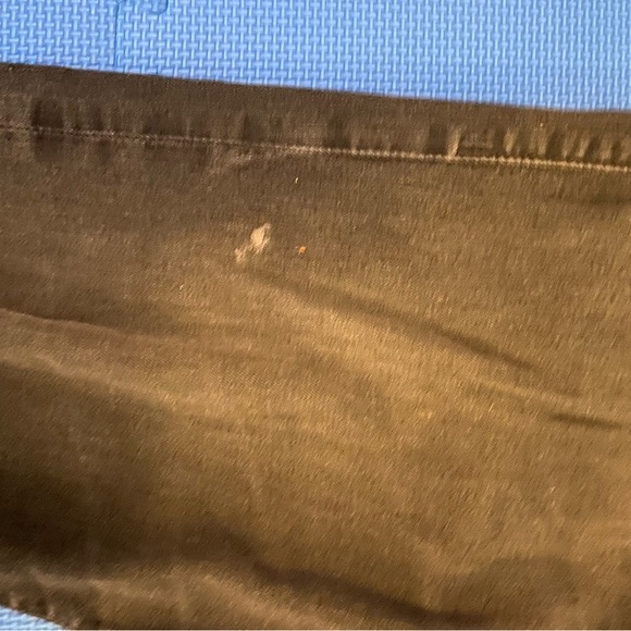 True Religion Mens 38x28 Black Ricky Relaxed Straight Stretch Flap Button Pocket - Picture 6 of 16